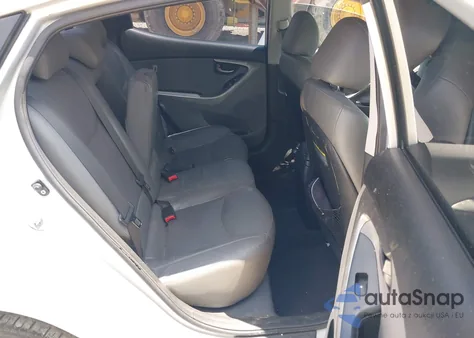 2013 Hyundai Elantra Limited from USA, damaged, VIN KMHDH4AE1DU659047